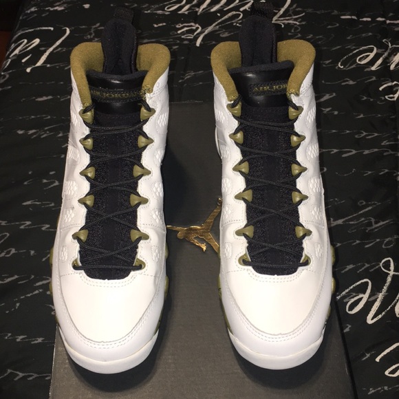 AIR JORDAN 9 RETRO "STATUE" (GS) - Picture 7 of 8